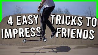 4 EASY SCOOTER TRICKS TO IMPRESS YOUR FRIENDS