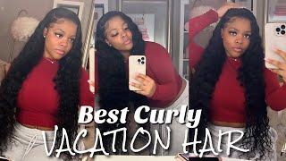 BEST CURLY VACATION HAIR | Wiggins Hair