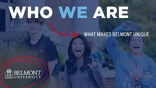 Belmont University: Who We Are