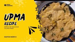 Upma recipe |rava upma recipe| how to make upma recipe|semolina upma recipe@habeebkirasoi