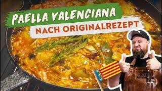 Originale Paella Valenciana | Rezept Gusseisenpfanne | BBQ Madness