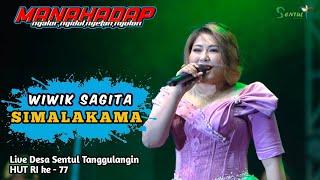 SIMALAKAMA (YKS Version)  - WIWIK SAGITA  - NEW MANAHADAP  Live SENTUL HUT RI 77