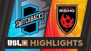 8.3.2024 | Colorado Springs Switchbacks FC vs. Phoenix Rising FC - Game Highlights