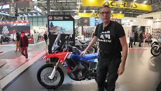 The new 2025 HONDA CRF300L RALLY (first look) Eicma Italy