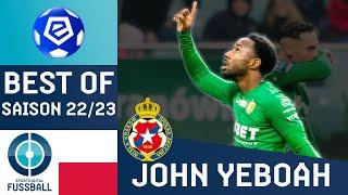 John Yeboah - Hamburger Jung zaubert in der Ekstraklasa | Tore & Assists | Saison 2022/23