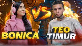 BONICA🩷 vs @TeoTimur_org  ️ |  TOP TDMERLADAN YANA KIM BILAN 1x1 OʻYNIMIZ?