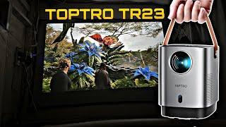 TOPTRO TR23 5G WiFi Bluetooth Projector Review