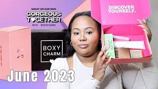 Boxycharm and Ipsy Glambag Unboxing June 2023