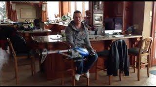 Mark Freeman 408 Tests a new Remote Control Helicopter - Jan 23, 2013