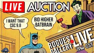 Rogues Gallery LIVE 54: ROGUES COLLECTIBLES AUCTION | Amazing Things to Bid ON!!