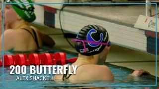 Alex Shackell Takes Home Win in Women's 200 Butterfly | 2023 Speedo Winter Juniors East