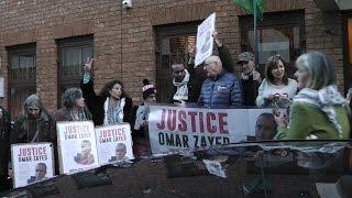 Justice for Omar Zayed Demo London 8th Jan 2016