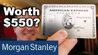 Morgan Stanley Platinum Card UNBOXING + Review