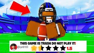 RANKING EVERY FOOTBALL GAME ON ROBLOX!