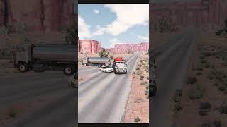 Realistic Highway Car Crashes #17 | #beamngdrive