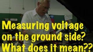 The Trainer #47: What measuring voltage on the ground side means