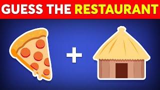 Guess the Fast Food Restaurant by Emoji?  Emoji Quiz