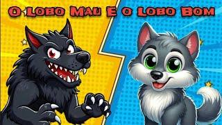 O Lobo Mau e o Lobo Bom - História Infantil