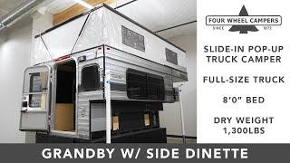 Four Wheel Camper Tour - Grandby Slide-In w/ Side Dinette 2023