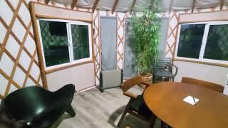 Look Inside A Small Pacific Yurt