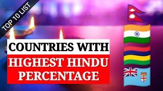 Top 10 Countries With Highest Hindu Percentage