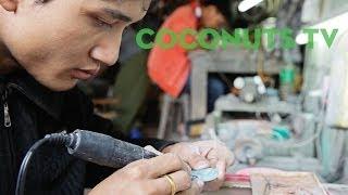 The world's largest jade market in Mandalay, Myanmar