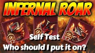 Watcher of Realms: Maximizing the Infernal Roar Set |Visual Guide