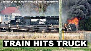 FIERY Train vs Truck