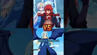 Guy Crimson VS Rimuru Tempest #anime #animebattle