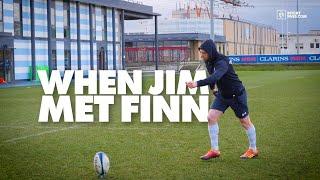 When Jim Hamilton Met Racing 92's Finn Russell | All Access | Rugby Interview | RugbyPass