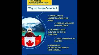 10 Geographical reasons to choose Canada to be settled.