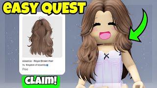 EASY FREE HAIR ROBLOX (QUESTS)