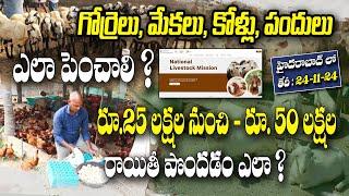 జీవాల పెంపకం - NLM scheme పూర్తి సమాచారం @ Nov 24 @7093973999