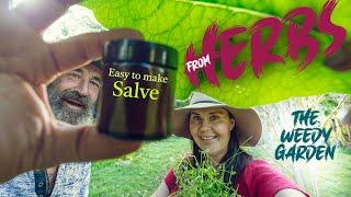 HOW TO MAKE A HEALING SALVE