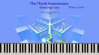 Dancing Line The Third Anniversary Piano Cover 【Synthesia】