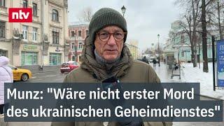 Munz über toten Raketeningenieur: "Wäre nicht erster Mord des ukrainischen Geheimdienstes" | ntv