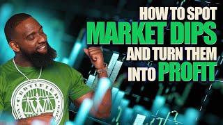 MAKING PROFIT FROM MARKET DIPS | Wallstreet Trapper (Trappin Tuesday's)