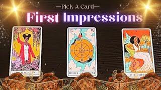  WHAT IS THE FIRST IMPRESSION OF YOU FROM OTHERS PERSPECTIVE | Pick A Card  #timeless #love