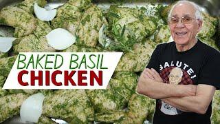 Baked Basil Chicken