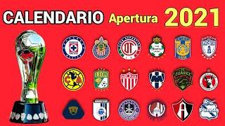 CALENDARIO COMPLETO de la LIGA MX para el TORNEO APERTURA 2021