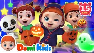 Halloween Songs Compilation | Monsters in the Dark & MORE | Nursery Rhymes & Kids Songs - Domi Kids