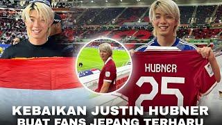 “Fans Jepang Sampai Terharu di Tribun Stadion” Kebaikan Justin Hubner yang Membuat Fans Jepang Kaget