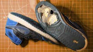 Restoring DESTROYED 24 Year Old Limited Edition Air Jordans