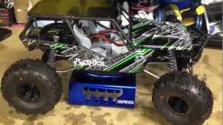 The RCNetwork - Axial Wraith - stage 2 upgrades installed