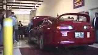 Insane supra on the dyno