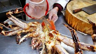 New York City Food - The BEST ALASKAN KING CRAB DISHES Brooklyn Seafood NYC