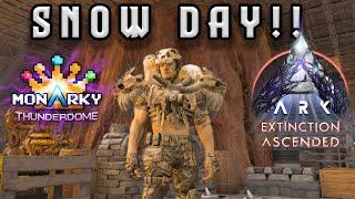 Job Called, No work today. Lets CAVE DIVE!! Monarky THUNDERDOME 6.5 | ARK Ascended Extinction