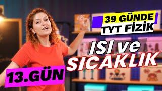 Isı, Sıcaklık ve İç Enerji | 39 Günde TYT Fizik Kampı |  9. Sınıf Isı ve Sıcaklık  | 13. gün