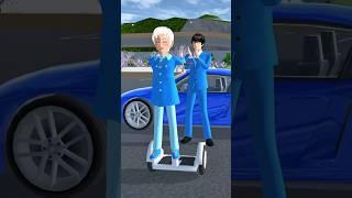Mio & Yuta EPIC FALL!  #shorts #sakuraschoolsimulator #yutamio #viral #funny
