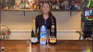 How to Make a Peach Bellini